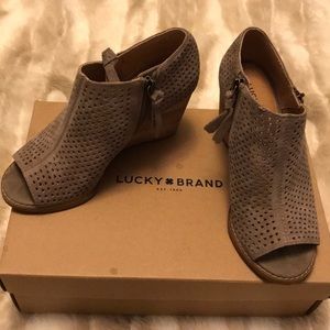 Lucky Brand Jabilo Suede Bootie